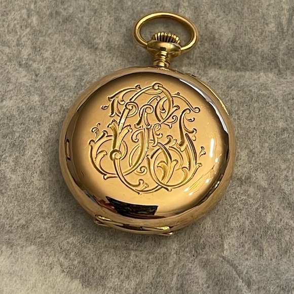 Patek Philippe antique pocket watch in 18k yellow gold - Picture 7 of 11